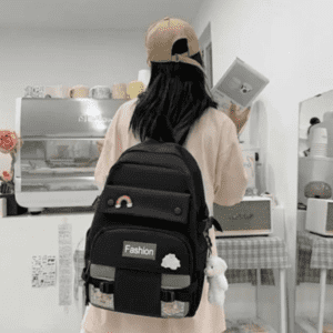 Teen Student Schoolbag blue - Image 2